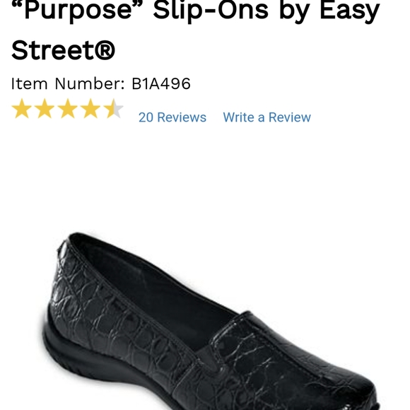 Crocodile textured flats 6.5 - Picture 7 of 7